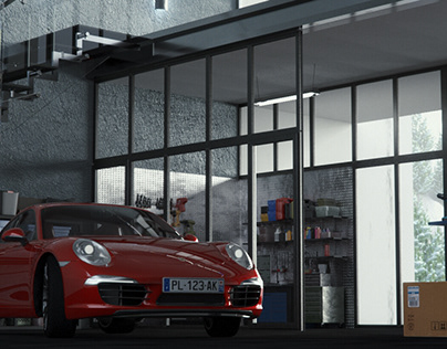 Porsche Garage Design
