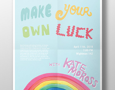 Kate Moross Inspired Poster