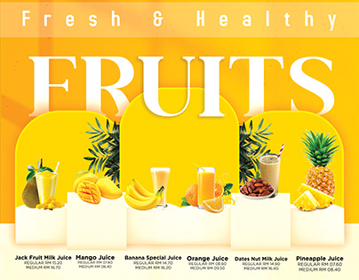 Fruits Juice Post Design