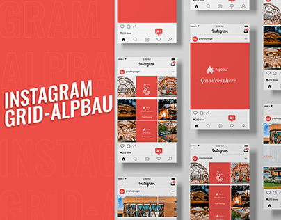 Instagram Grid | Alpbau