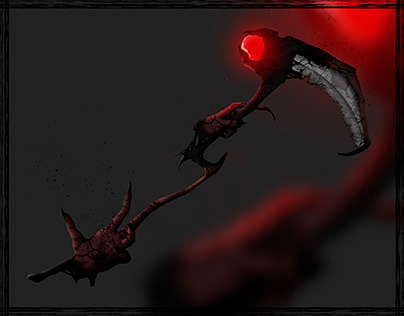 Concept Art - Demonic Scythe #1