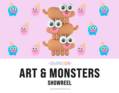 Project thumbnail - ART & MONSTERS - SHOWREEL