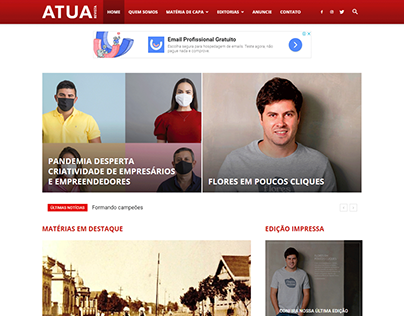 Website - Revista Atua