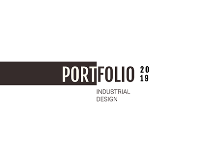 Industrial Design Portfolio 2019