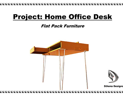Sthena Designs Home Office Desk