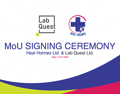 Mou Signing Ceremony Heal Holmes & Lab Quest Ltd.