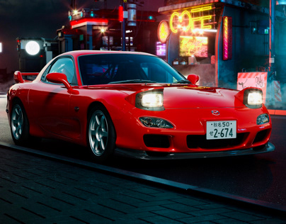 Mazda RX7 CGI