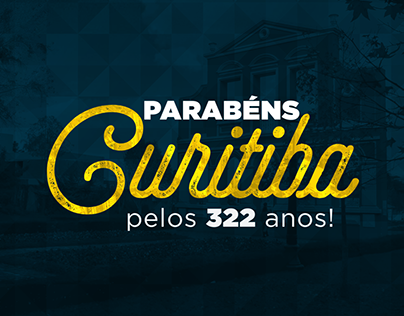 Curitiba 322 anos!