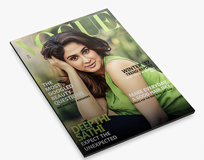 Fashion Magazine Cover Design