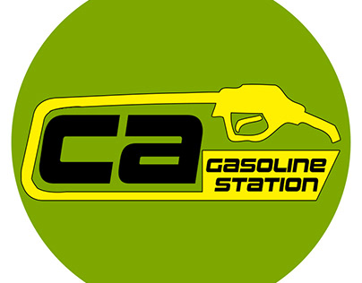 CA Gasoline Station Logo