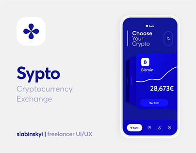Sypto - Cryptocurrency Exchange / UI/UX