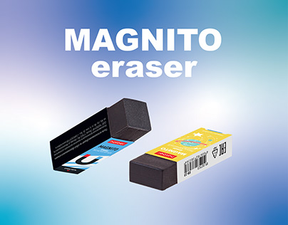 Magnetic eraser: packaging design