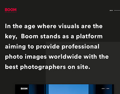 BOOM Image – Website