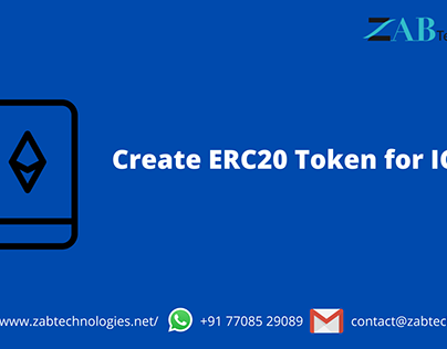 Create ERC20 token for ICO