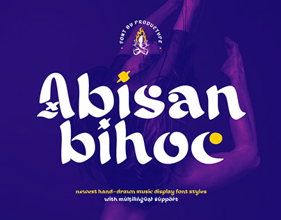 Abisan Bihoc - Display Font