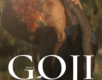 'Black Grapes" for Goji mag