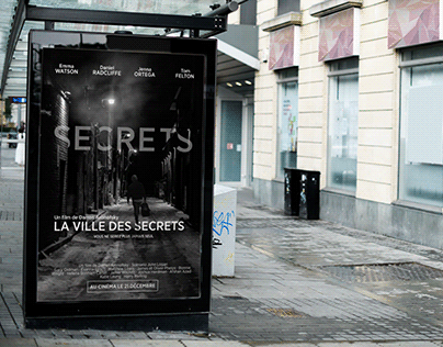 AFFICHE FILM - LA VILLE DES SECRETS