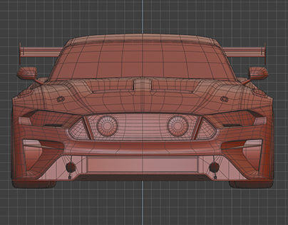 MARC CARS Gen II Mustang | 3D model