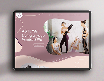 ASTEYA - Yoga Apparel Website