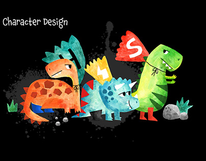 Character Design - Dinos