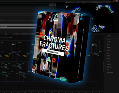 CHROMA FRACTURES - VJ Loops Pack