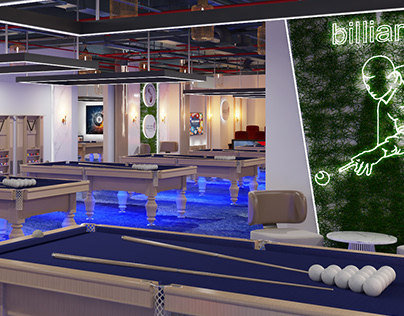 Project thumbnail - billiardo Qatar co-operation lounge cafe