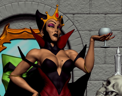Evil Queen 3D Print
