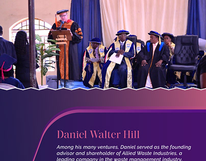 Daniel Walter Hill| Entrepreneur, Broad Industry