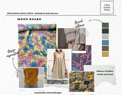 Project thumbnail - Kalamkari dress collection