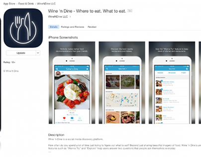 Wine-n-Dine Mobile App