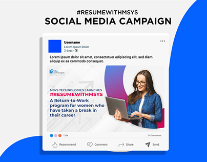 RESUMEWITHMSYS SOCIAL MEDIA CAMPAIGN