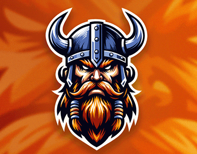 Viking Mascot Logo