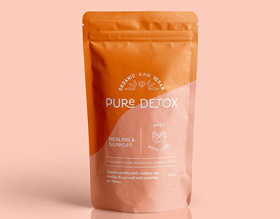 Pure Detox Packaging, Branding