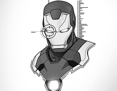 Iron Man tattoo design