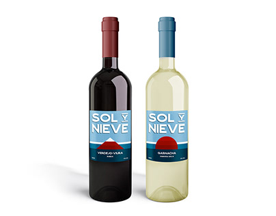Label Design - Sol y Nieve
