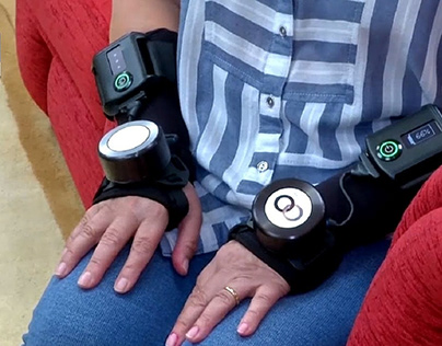 Gyroscope gloves from GyroGear help reduce hand tremors