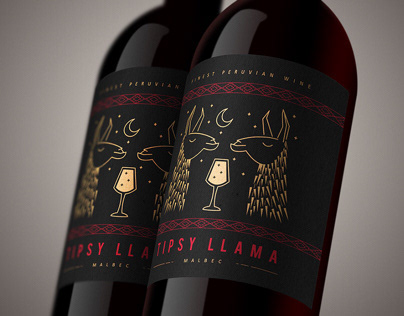 Tipsy Llama; A Peruvian Wine Label Design and Branding