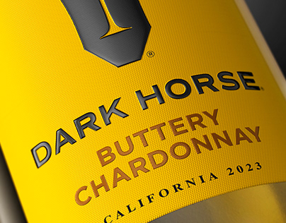 Dark Horse Chardonnay CGI