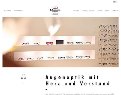 Schumann Optik | Company Profile Website