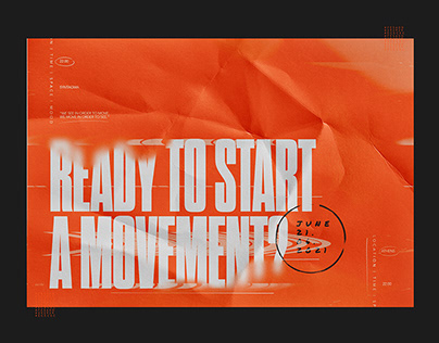 Start a Movement - Event Identity Concept