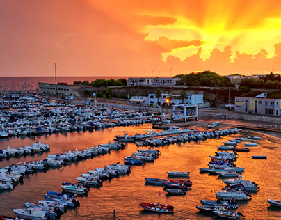 Sunrise in Otranto