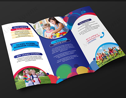 Kids trifold brochure