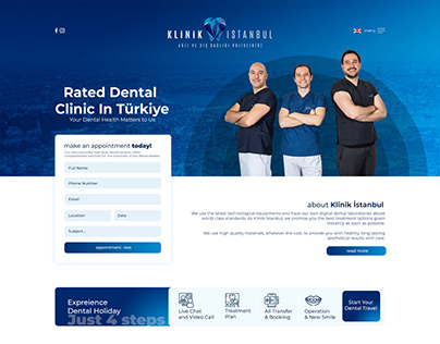 Dental Clinic Web Site Design