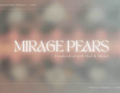 A Mud & Mirror Crafted Product: Mirage Pears
