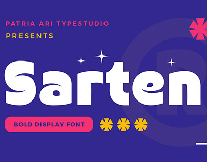 Santer - Modern Bold Display Font