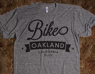 Bike Oakland T-Shirt Concepts