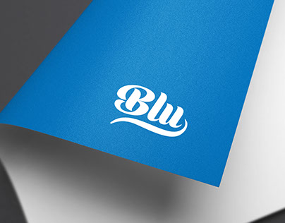 Blu identity design
