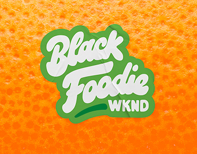 BLACK FOODIE WKND | Festival Branding