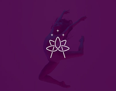 Logo design for Asana, a yoga and fitness studio