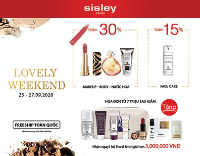 Online Banner (Cosmetic - LOC, Sisley, ... brands)